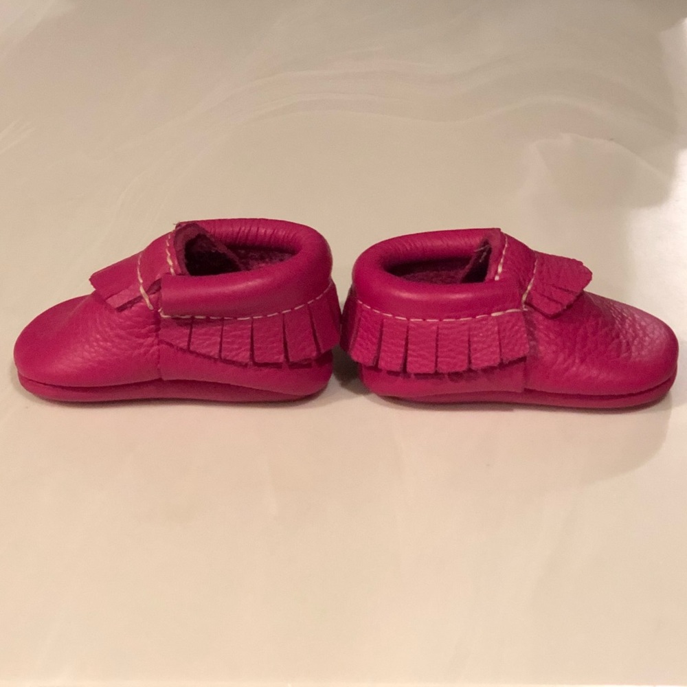 Freshly Picked Moccasins - dark pink (size 1)